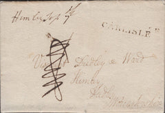 133749 1800 FREE FRANK CARLISLE TO DUDLEY WITH 'CARLISLE' HAND STAMP (CU131).