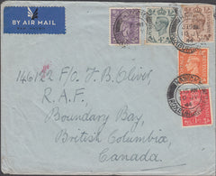 101763 - 1944 MAIL HAWICK TO CANADA.