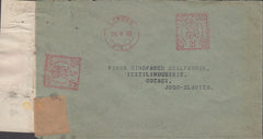 102325 - 1940 METER MARK LONDON TO YUGOSLAVIA.
