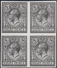 103042 - 1912 8D BLOCK OF FOUR PROOF.