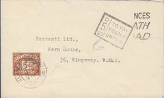 108656 - 1946 UNPAID MAIL USED LOCALLY IN LONDON.
