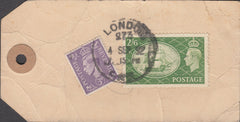 109755 - 1952 BANKER'S SPECIAL PACKET/2/6 GREEN (SG509).