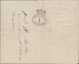 111708 - 1848 MAIL SHERBORNE TO STURMINSTER NEWTON/PROMISSORY NOTE/WAFER SEAL.