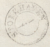 111817 - 1834 SCOTLAND/"STONEHAVEN" CIRCULAR HAND STAMP.