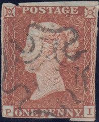 112010 -  1841 1D RED PL. ELEVEN (SG7)(PI).