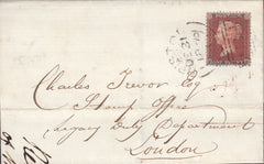 114109 PL.36 (SG29)(EE) ON COVER BRISTOL TO LONDON.