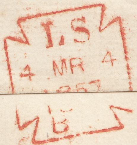 114139 PL.36 (SD SE) YELLOW-BROWN ON BLUED PAPER (SG29 VAR) ON COVER LONDON USAGE.