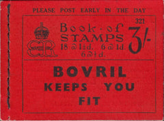 115603 1936 KING EDWARD VIII 3/- BOOKLET (BC3).