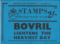 115614 1938 KGVI 2/- BOOKLET (BD12)/ADVERT PANE "SAVING IS SIMPLE/WITH A POST OFFICE HOME SAFE ASK AT COUNTER." (QB23(10).
