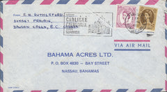 118306 1968 AIR MAIL CARLISLE TO BAHAMAS.