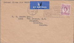 118321 1962 AIR MAIL LANCASTER TO CANADA.