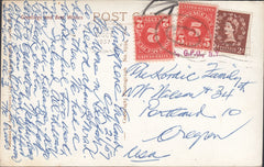 118641 1957 UNDERPAID MAIL WINDERMERE TO OREGON USA.