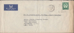 118642 1965 AIR MAIL WIGAN TO USA.