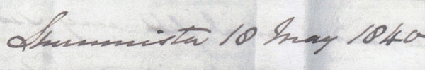 119690 1840 DORSET/'BLANDFORD PENNY POST' HAND STAMP (DT56).
