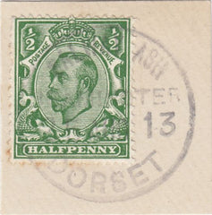 121747 SALWAY ASH/BEAMINSTER/DORSET RUBBER DATE STAMPS.