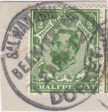 121747 SALWAY ASH/BEAMINSTER/DORSET RUBBER DATE STAMPS.