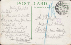 122125 1906 UNPAID MAIL DUBLIN TO CHORLTON-CUM-HARDY, MANCHESTER.