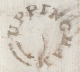 123629 1838 MAIL UPPINGHAM (RUTLAND) TO BRIGHTON WITH 'UPPINGHAM' UDC (RU36).
