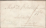 125130 1839 MAIL PUDSEY TO LEEDS WITH 'PUDSEY/PENNY POST' HAND STAMP (YK2260).