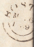125248 1839 MAIL SWINESHED TO HORNCASTLE WITH 'SWINSHEAD' TYPE 'F' HAND STAMP (LI1039).