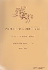129094 'POST OFFICE ARCHIVES: INDEX TO MINUTED PAPERS'.