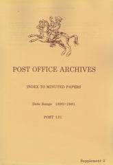 129095 'POST OFFICE ARCHIVES: INDEX TO MINUTED PAPERS'.