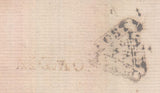 129247 1777 FREE MAIL USED IN LONDON WITH 'HOWDEN' LONDON POST RECEIVER'S HAND STAMP (L375) AND WESTMINSTER DOCKWRA (L363).