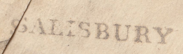 130291 1800 MAIL SALISBURY TO DEVIZES WITH 'SALISBURY' HAND STAMP (WL619).