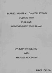 131033 'BARRED NUMERAL CANCELLATIONS OF ENGLAND AND WALES' BY JOHN PARMENTER.
