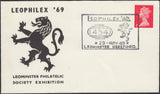 131836 COLLECTION OF LEOMINSTER, HEREFORDSHIRE CANCELLATIONS AND USAGES 1933-1986 (12 ITEMS).
