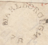 131967 1828 MAIL MARLBOROUGH, WILTS TO IVINGHOE, BUCKS WITH 'MARLBOROUGH/78' CIRCULAR MILEAGE MARK (WL427).