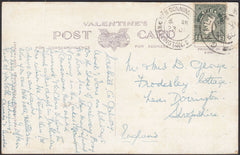 133010 1950 MAIL IRELAND TO DORRINGTON, SHROPSHIRE BUT MISSENT TO NEW DONNINGTON, SALOP WITH 'NEW DONNINGTON' DATE STAMP.