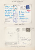 134952 CIRCA 1965-1996 COLLECTION OF ALLOWED/DISALLOWED ECCENTRIC POST CARDS.