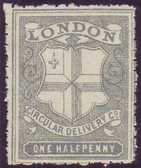 56829 - CIRCULAR DELIVERY COMPANY. 1866 London and Metropoli...