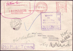62921 - 1955 UNDELIVERED MAIL. Privately produced postcard Roch...