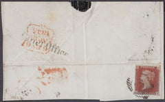 64151 - PL.55(AI)(SG8). 1845 piece from London with 1d imp...