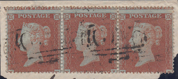 65492 - PL.188 (NH NI NJ)(SG17). Small piece with strip of...