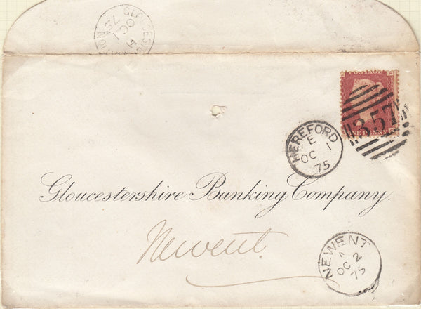 73126 - POSTMARKS FROM THE CITY OF HEREFORD. A good study ...