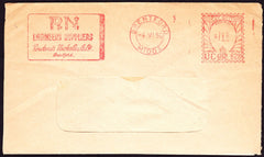 74468 - ADVERTISING. Window envelope from Brentford with 1...