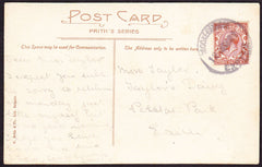 75564 - DEVON. 1921 post card of Fingle Bridge to Exeter w...