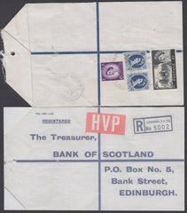 77677 - 1964 HIGH VALUE PACKET SERVICE/£1 CASTLE ISSUE. Li...