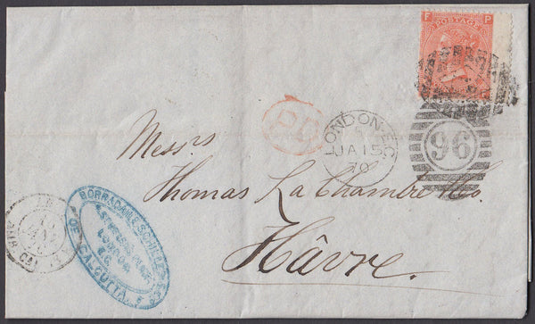 78519 - LONDON "B" BARRED CANCELLATION OF THE LONDON FOREI...