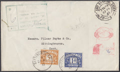 80638 - 1961 envelope Ilford to Sittingbourne, Kent with i...