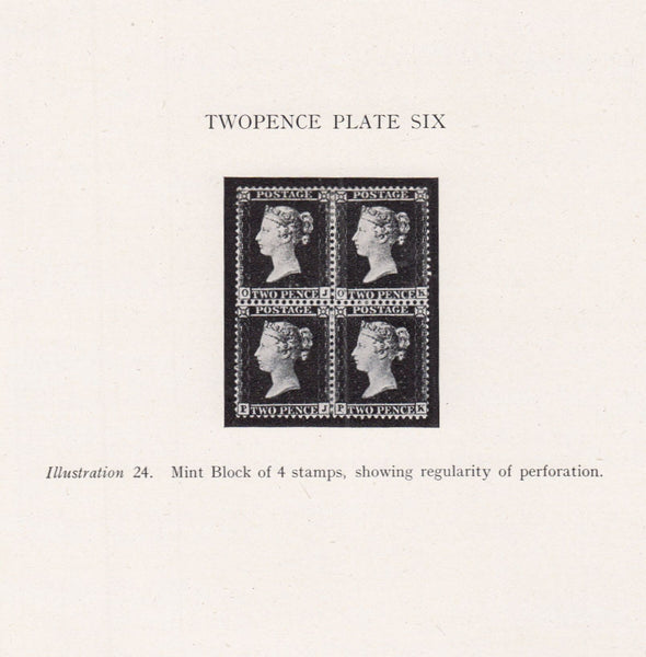 84939  'BRITISH LINE ENGRAVED STAMPS: TWOPENCE BLUE STUDIE...