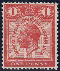 85500 - 1929 1d PUC (SG435) a good large part og example s...
