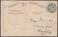 86150 - HANTS. 1905 postcard used locally in Headley with ...
