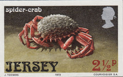 86550 - 1973 JERSEY MARINE LIFE IMPERF PLATE PROOFS (SG99-102). A fine unmounted set of four IMPERF PLATE PROOFS of the 1973 Marine Life issue (SG99-102)