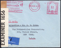 89712 - ADVERTISING/METER MARK. 1941 envelope Birmingham t...