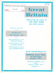 91377 - GREAT BRITAIN OFFERED BY THE ORDER OF SIR JOHN DOD...