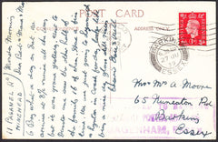91750 - ESSEX/INSTRUCTIONAL. 1939 post card Minehead to Ba...